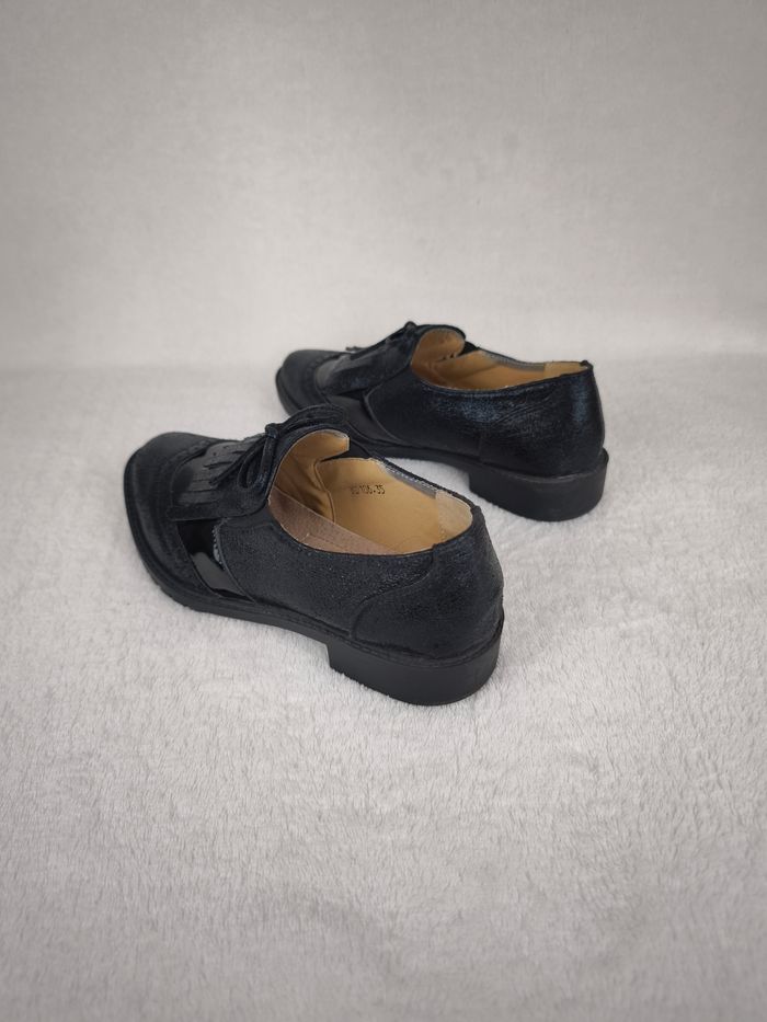 Derbies noir kid's pop fille pointure 35 - photo numéro 4