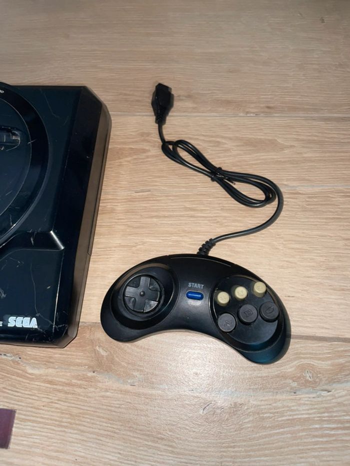 Console Sega Mega Drive RGB 1600-09 Loose PAL works fonctionnel Sans Câbles - photo numéro 3
