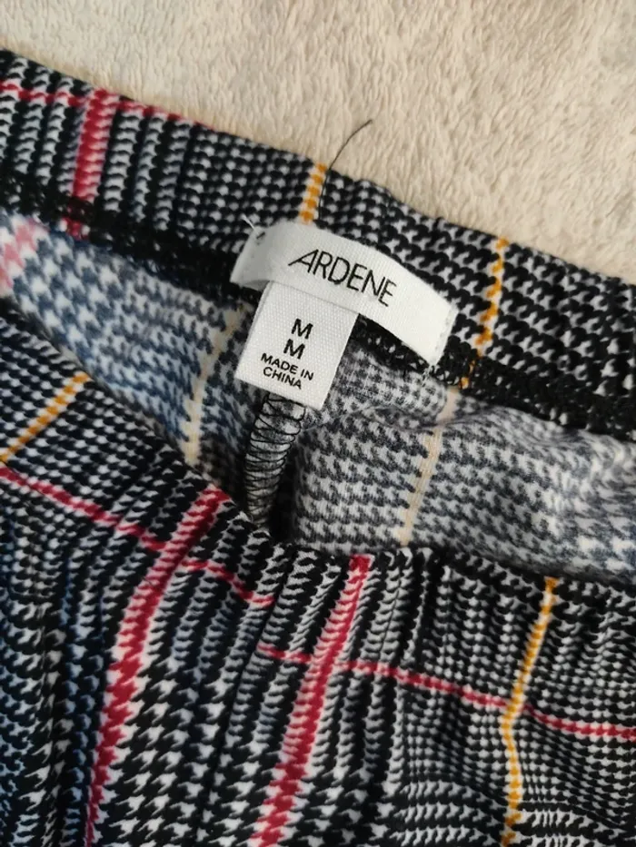 Legging femme gris à carreaux élastique M 38 Neuf - photo numéro 2