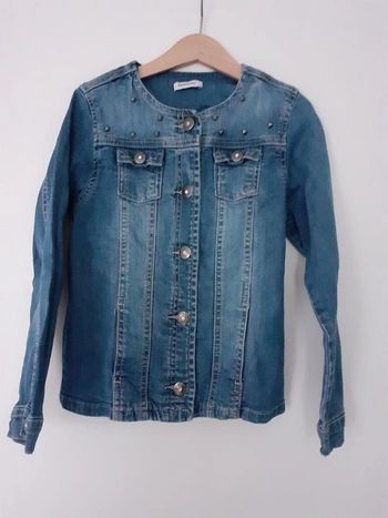 Veste en jean fille bleu 8 ans Marque 3 pommes
