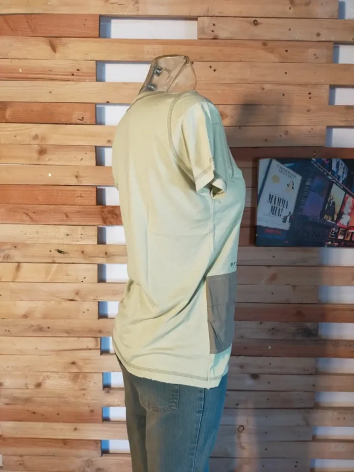 Tee-shirt vert amande - photo numéro 4