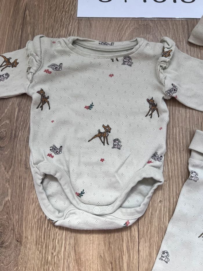 Ensemble body + legging + bandeau petit 3 mois - photo numéro 2