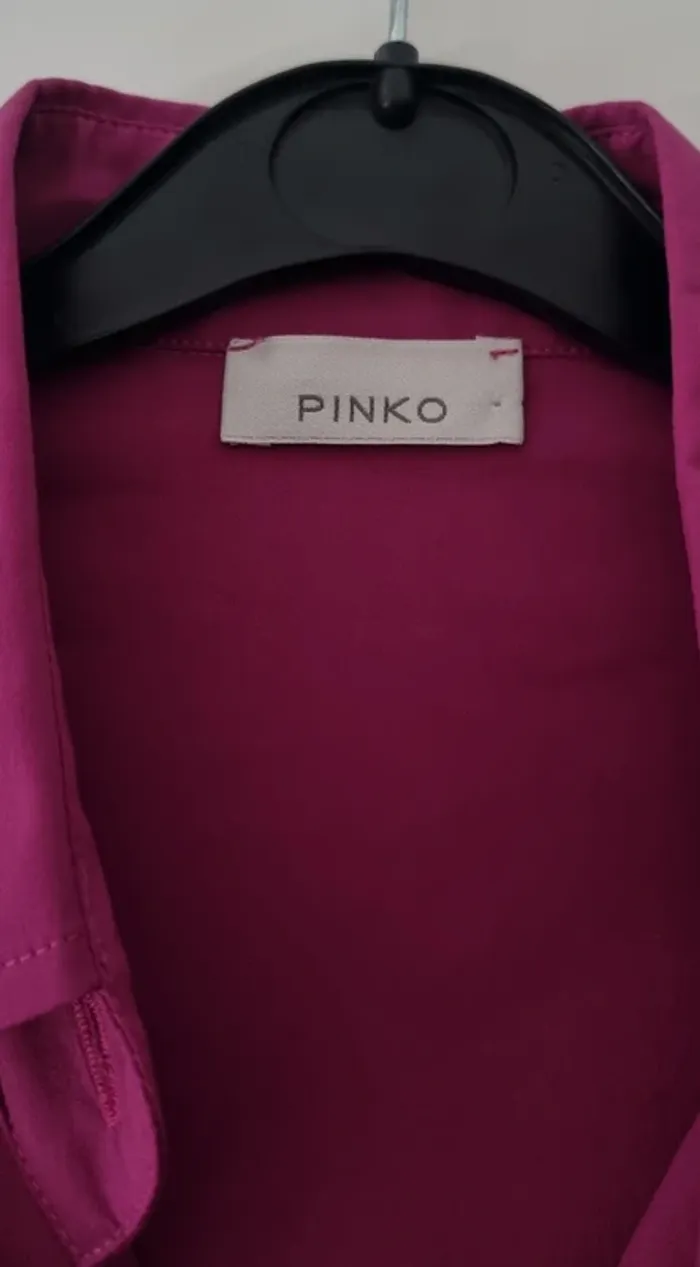 Body chemise fuschia 36 pinko - photo numéro 2