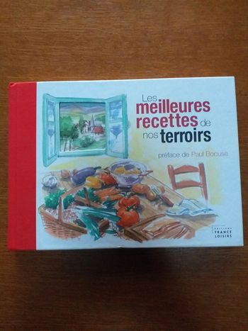 Livre de recettes "les meilleures recettes de nos terroirs"
