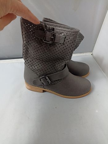 Bottines grises taille 33