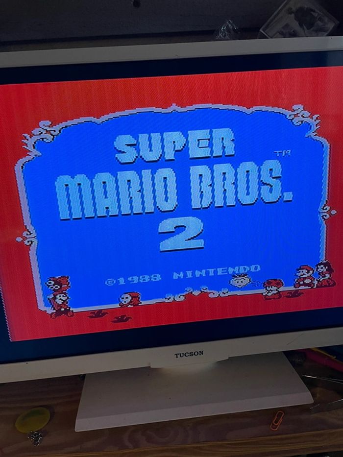 Jeu Mario bros 2#nintendo NES - photo numéro 3