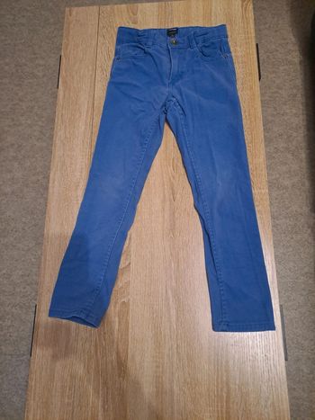 Jeans slim bleu, taille 7 ans, kiabi