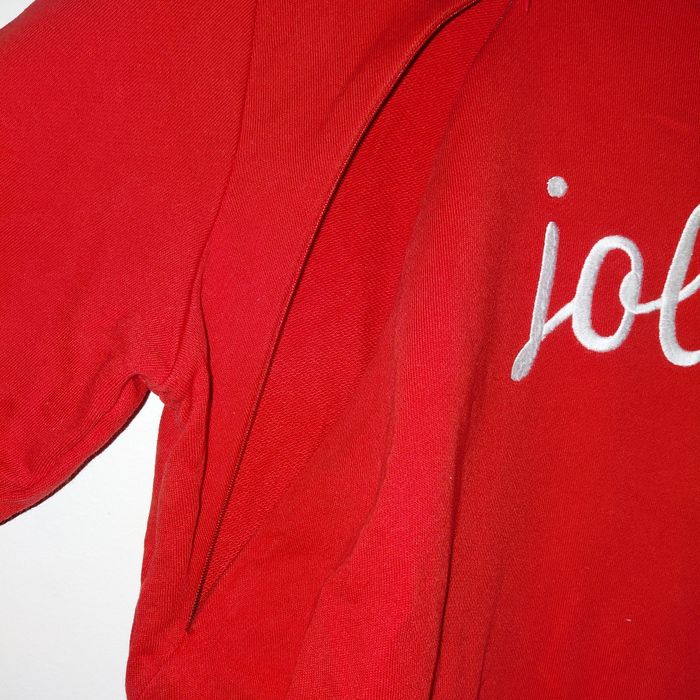 Kiabi - sweat d'allaitement rouge taille M - photo numéro 4