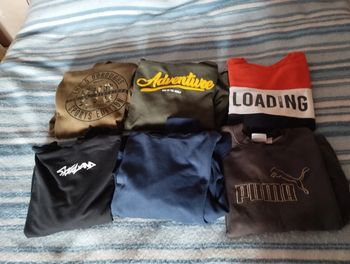 Lot 6 sweat 12 ans