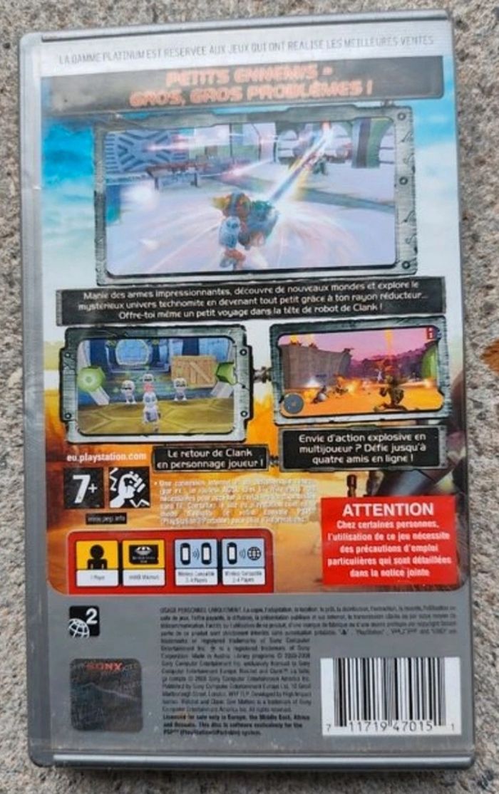 🎮 Ratchet & Clank : La Taille, Ça Compte – PSP - photo numéro 2