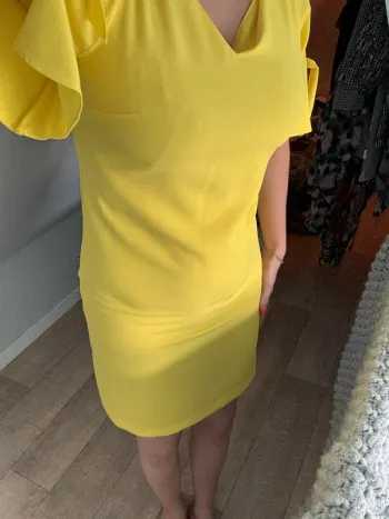 Robe jaune citron promod