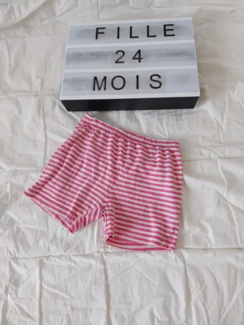 Short fille 24 mois Tissaia