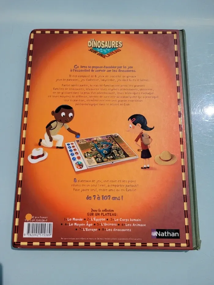 Livre Jeu 🦕 Les Dinosaures sur un plateau 🦖 (81) - photo numéro 10
