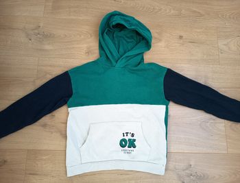 Pull sweat à capuche garçon, KIABI, taille 10 ans