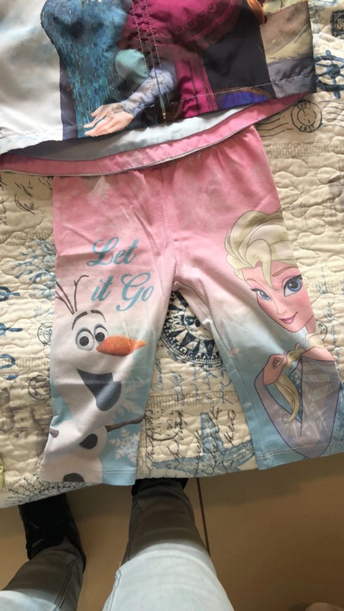 ensemble reine des neiges 6 ans - photo numéro 5