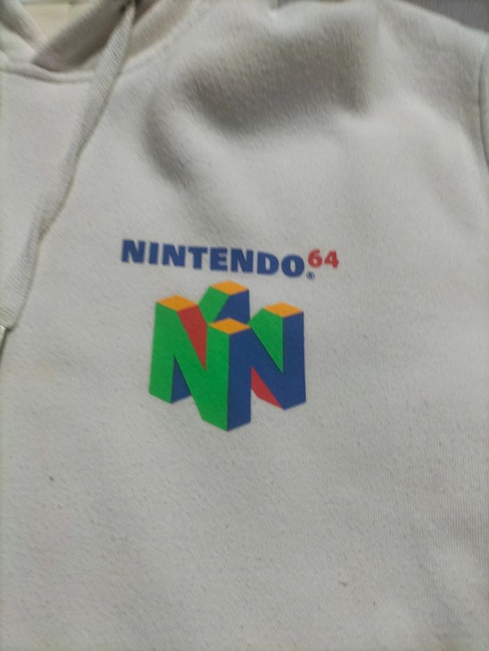 Sweat à capuche Nintendo 64 – H&M l.o.g.g – Taille s - photo numéro 4