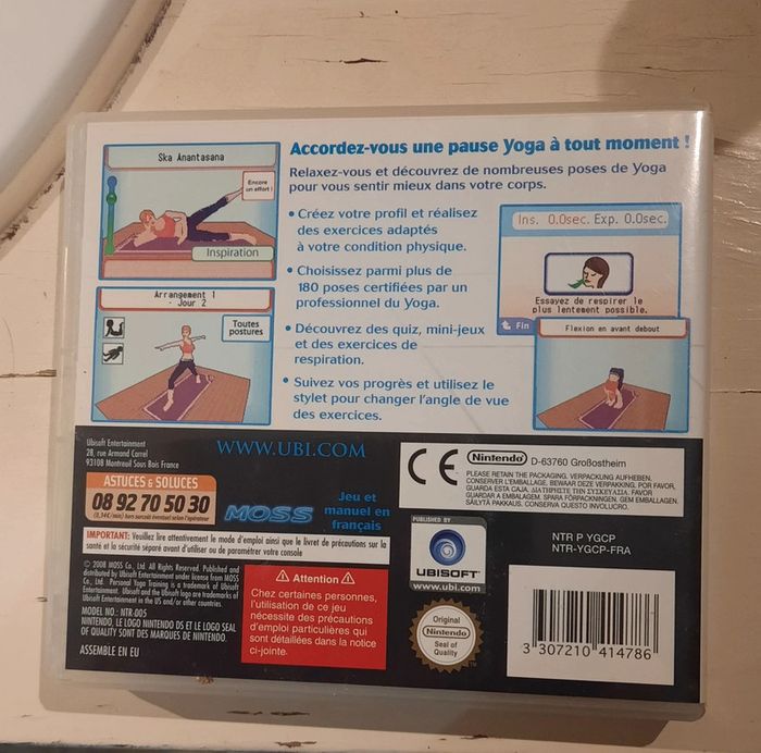 Jeu Nintendo Ds Yoga à partir de 3 ans - photo numéro 2