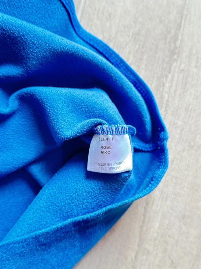 Robe bleu roi daim 42 - photo numéro 7