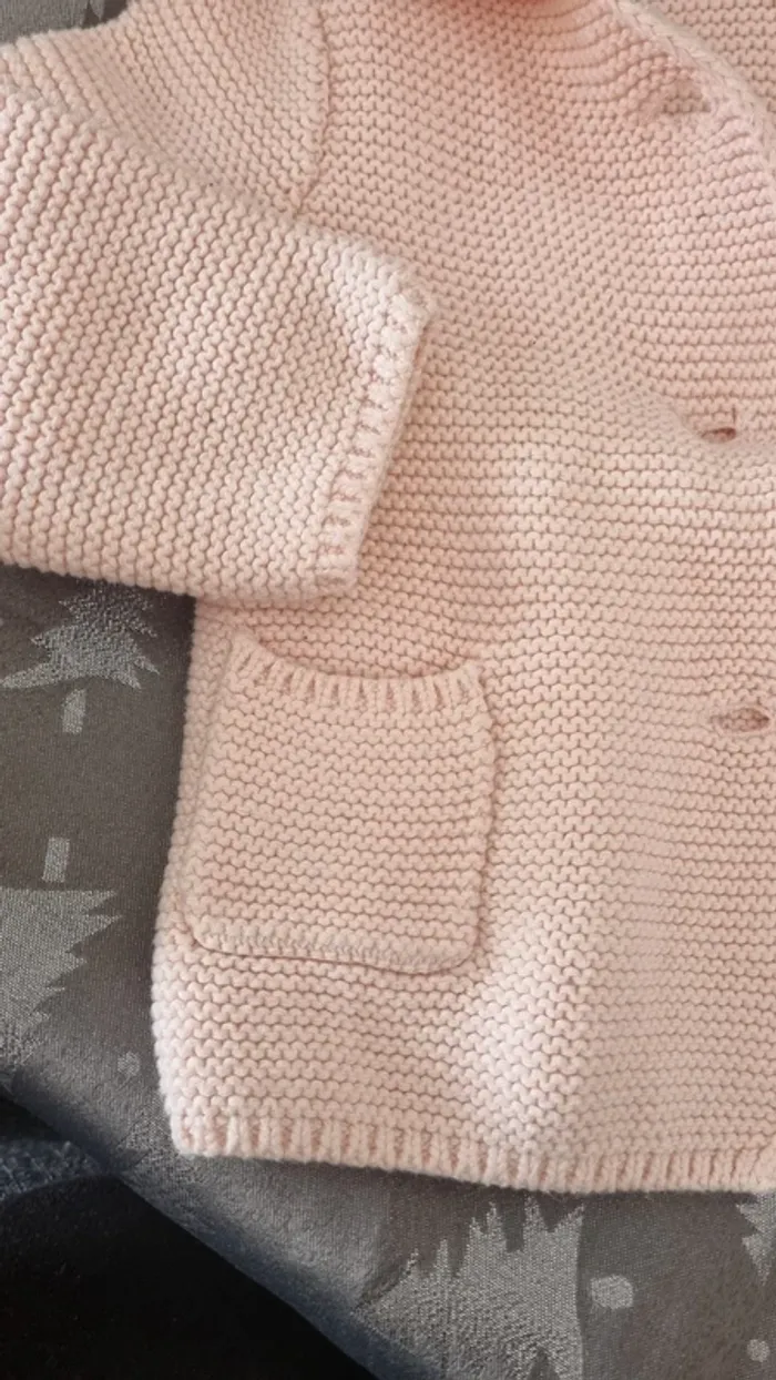 Gilet en maille baby gap - photo numéro 3