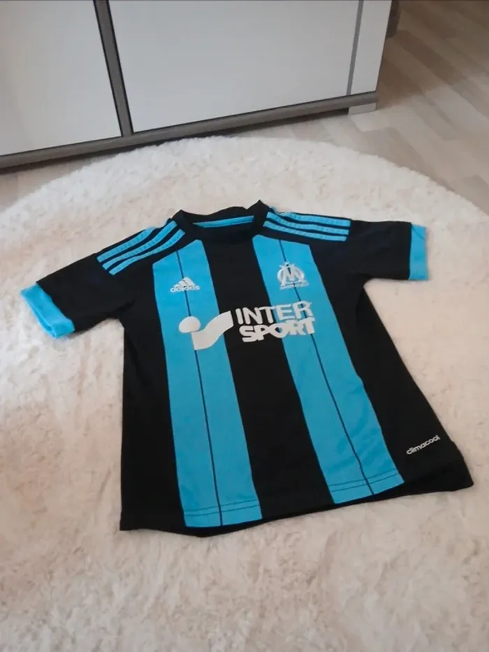 maillot olympique de Marseille 6/8ans - photo numéro 2