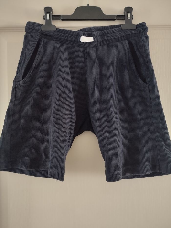 Short bleu marine garçon