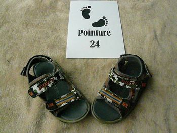 Sandales grises Planes - Pointure 24