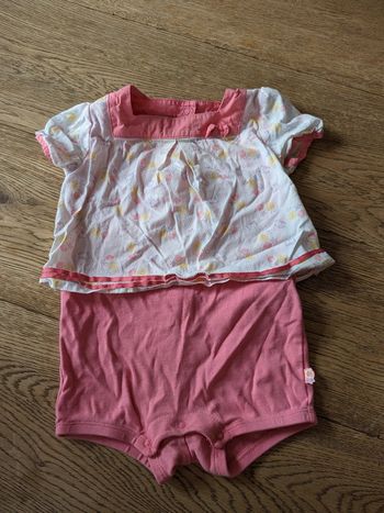 Barboteuse mon premier major fille