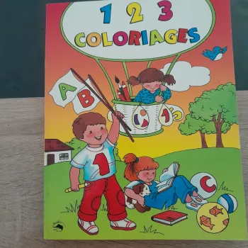Gros livre de coloriages enfant