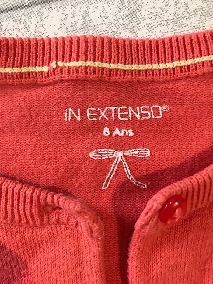 Veste orange fille - photo numéro 2