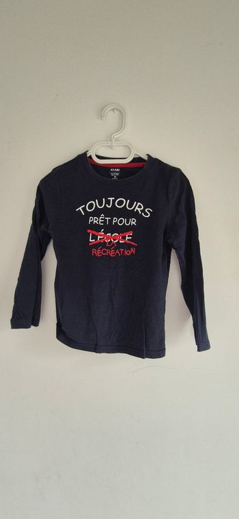 Pull rigolo garçon 4 ans