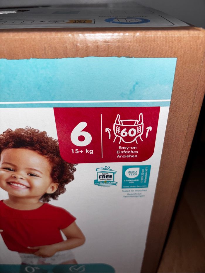 Maxi Pack de 60 Couches Pampers Harmonie Pants Neuf Dans L’emballage