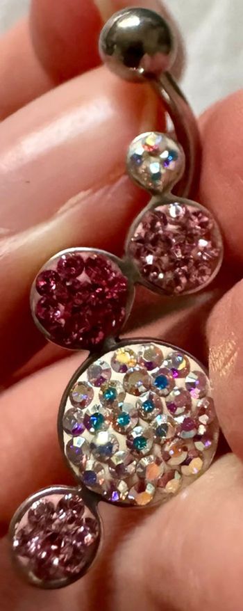 Bijou nombril Swarovski