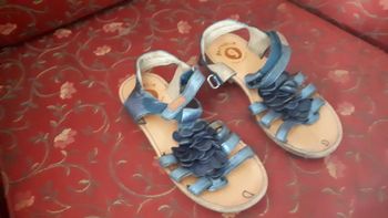 31 sandales bleu, garvalin