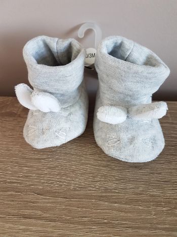 chaussons 0/3 mois