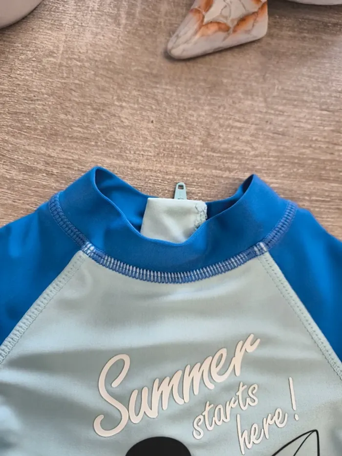 Ensemble anti UV de piscine garçon 12 mois Disney Mickey - photo numéro 7