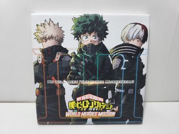 My Hero Academia Ichiban Kuji Canvas Izuku, Shoto, Katsuki