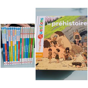 Livre Mes P'tites Questions : La Préhistoire