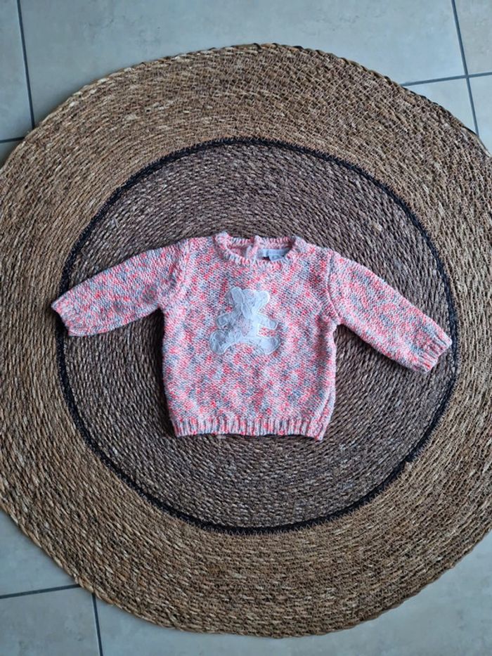 Joli pull lulu castagnette taille 3 mois