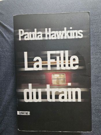 Livre thiller La fille du train