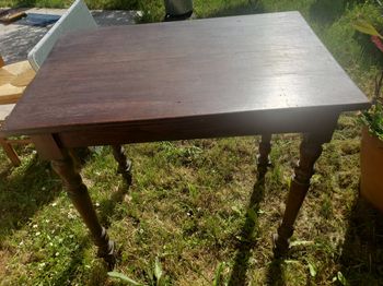 Table, petit bureau bois ancien