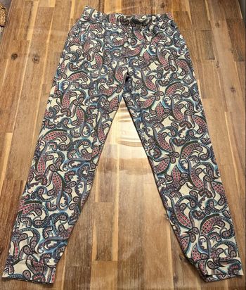 Pantalon à motifs