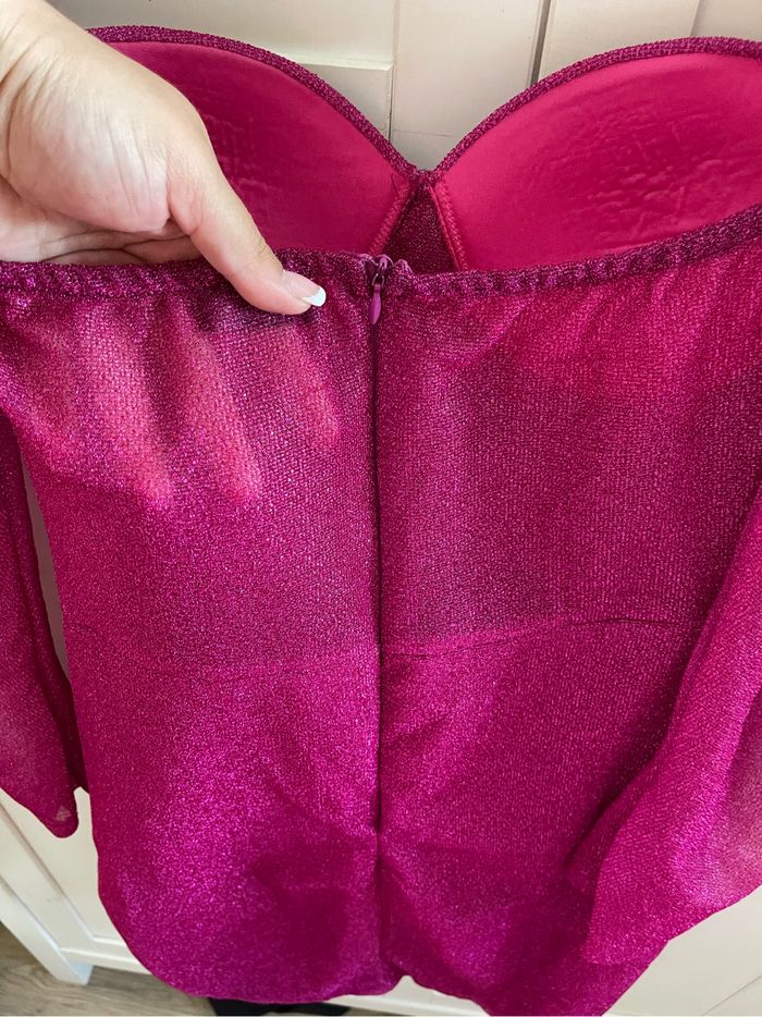 Robe de soirée rose fuchsia - photo numéro 6