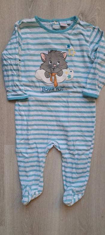 Pyjama coton 1 an