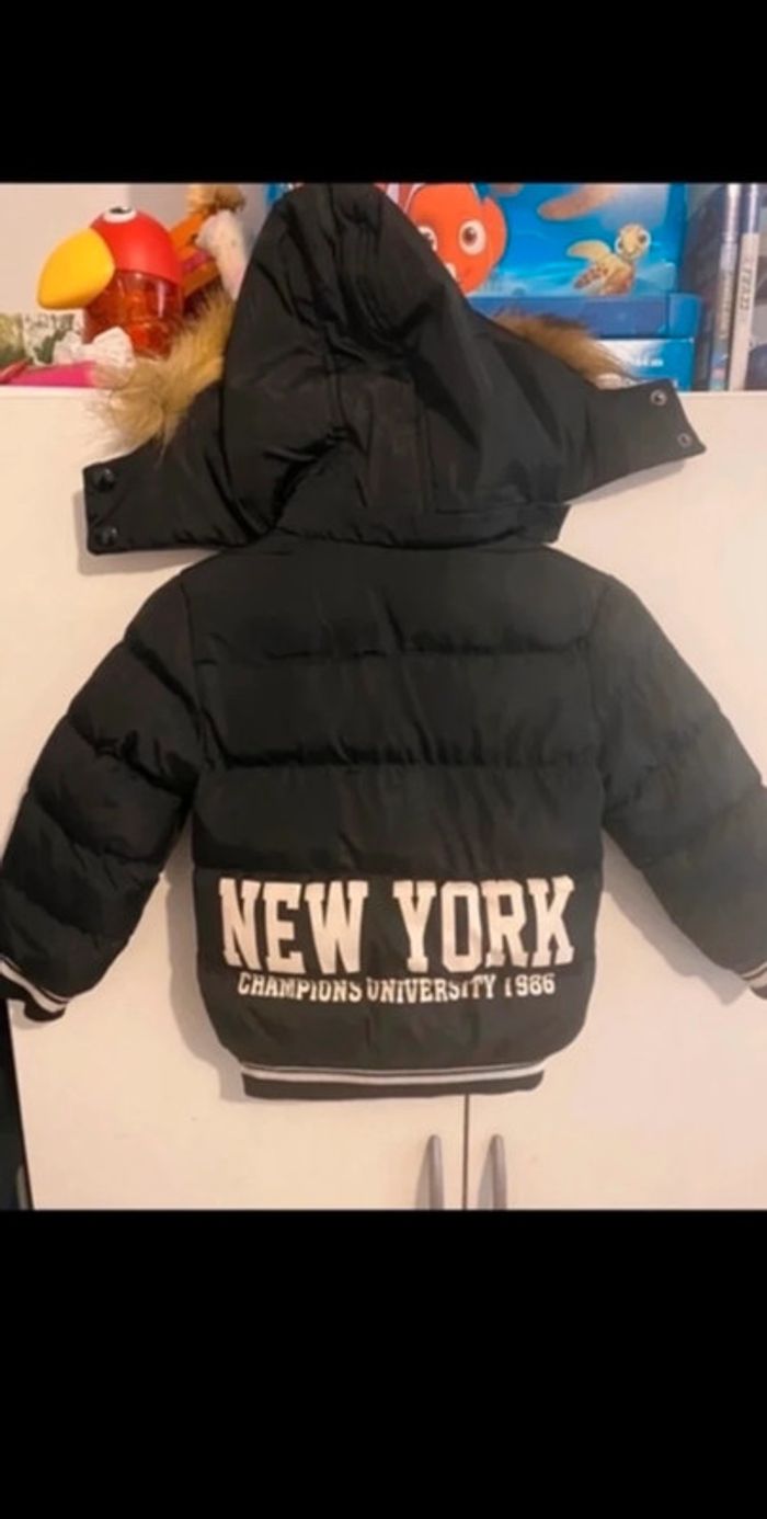Doudoune à capuche taille 3 ans - photo numéro 3