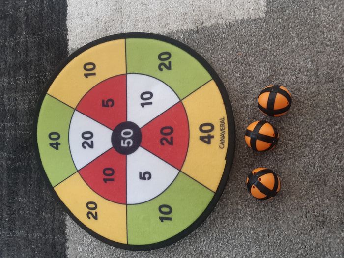 Cible avec 3 balles a scratch - photo numéro 4