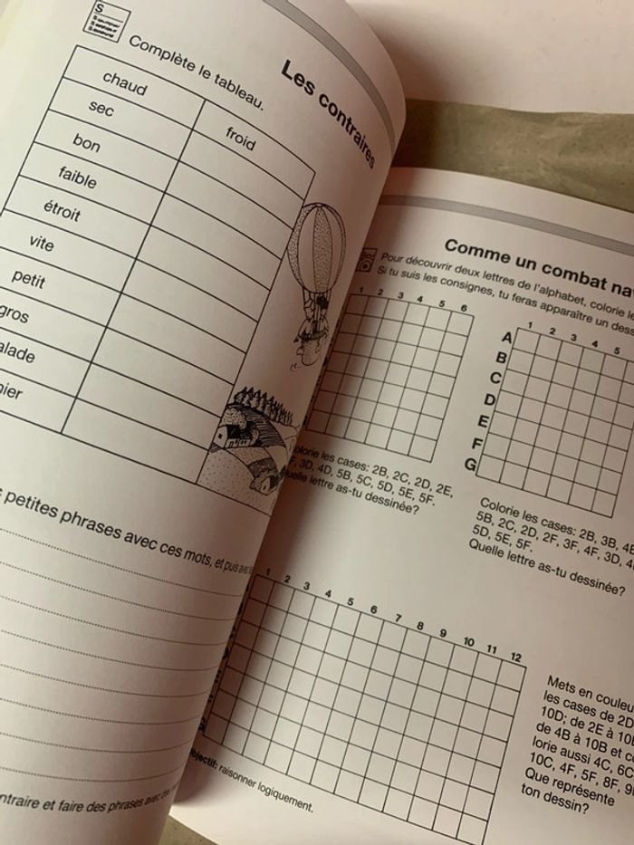 Livre d’exercices français calcul 8-9 ans - photo numéro 5