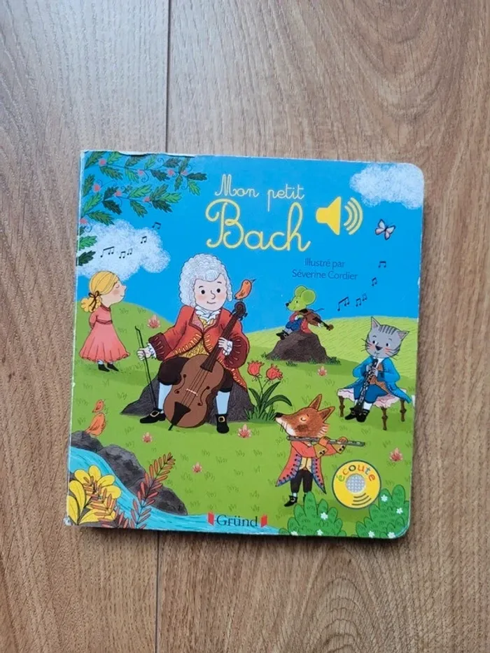 Livre musical Mon petit Bach