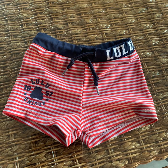 Maillot de bain esprit marinière