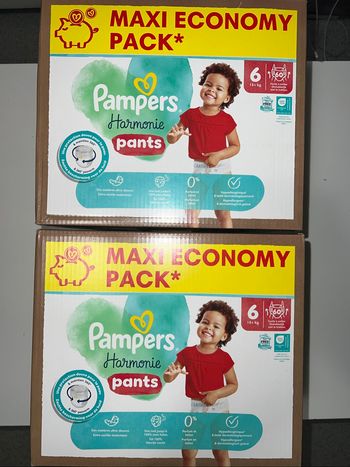 Pampers harmonie pants 120 couches taille 6
