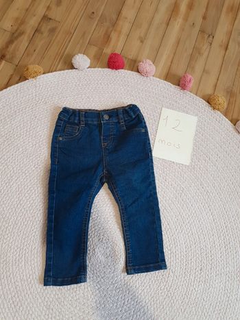 Jean slim 12 mois